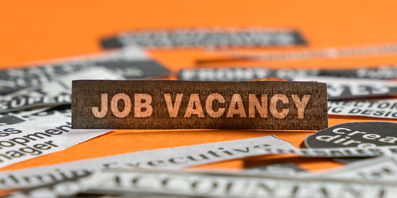 job vacancies reach one million