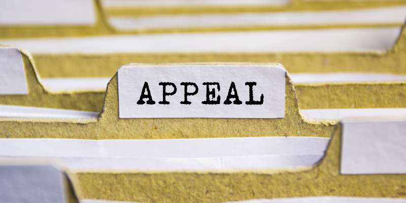Submitting An Appeal – Potential Pitfalls