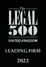 Legal 500 Leading Firm 2022