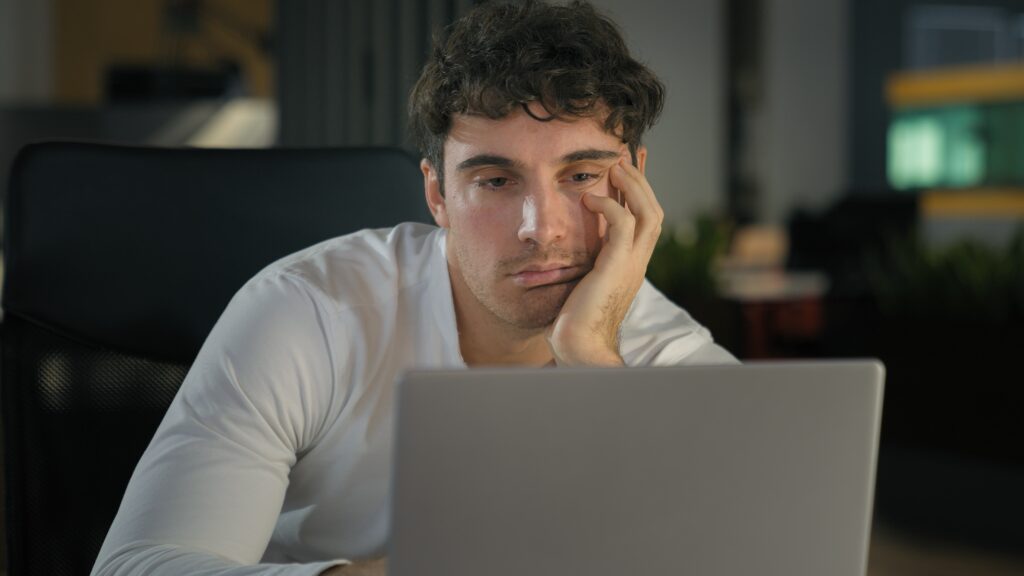 stressed at work